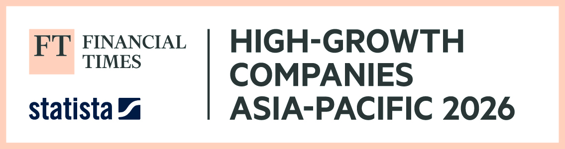FT ranking:High-Growth Companies Asia-Pacific 2026